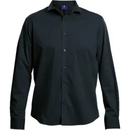 Mens Slim Fit Lounge Long Sleeve Navy